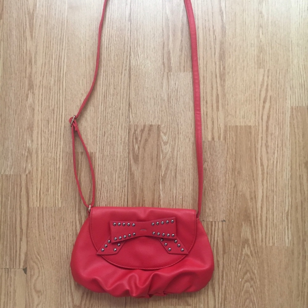 Red Purse with a Bow